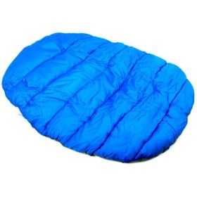Blue and Gray Chuckit Dog Travel Bed