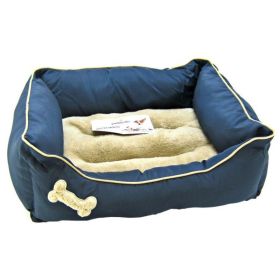 Petmate Dog Plush Bone Lounger - 21"L x 25"W x 8'H
