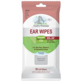 Four Paws Healthy Promise Dog Ear Wipes - 35 Wipes
