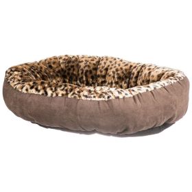 Aspen Round Dog Bedding Animal Print