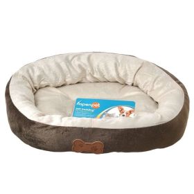 Brown Aspen Dog Oval Nesting Bed