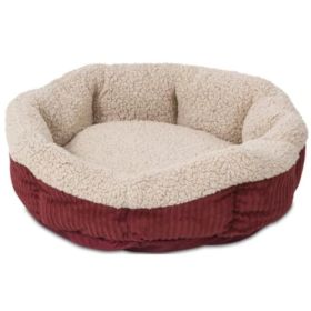 Aspen Dog Self Warming Bed - Spice & Cream - 19"
