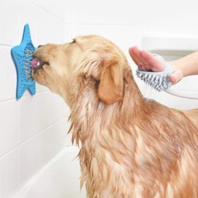 Pet supplies sea star pet suction cup licking pad pet dinner plate dog licking pad slow food bowl food dog food bowl
