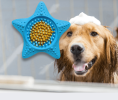 Pet supplies sea star pet suction cup licking pad pet dinner plate dog licking pad slow food bowl food dog food bowl
