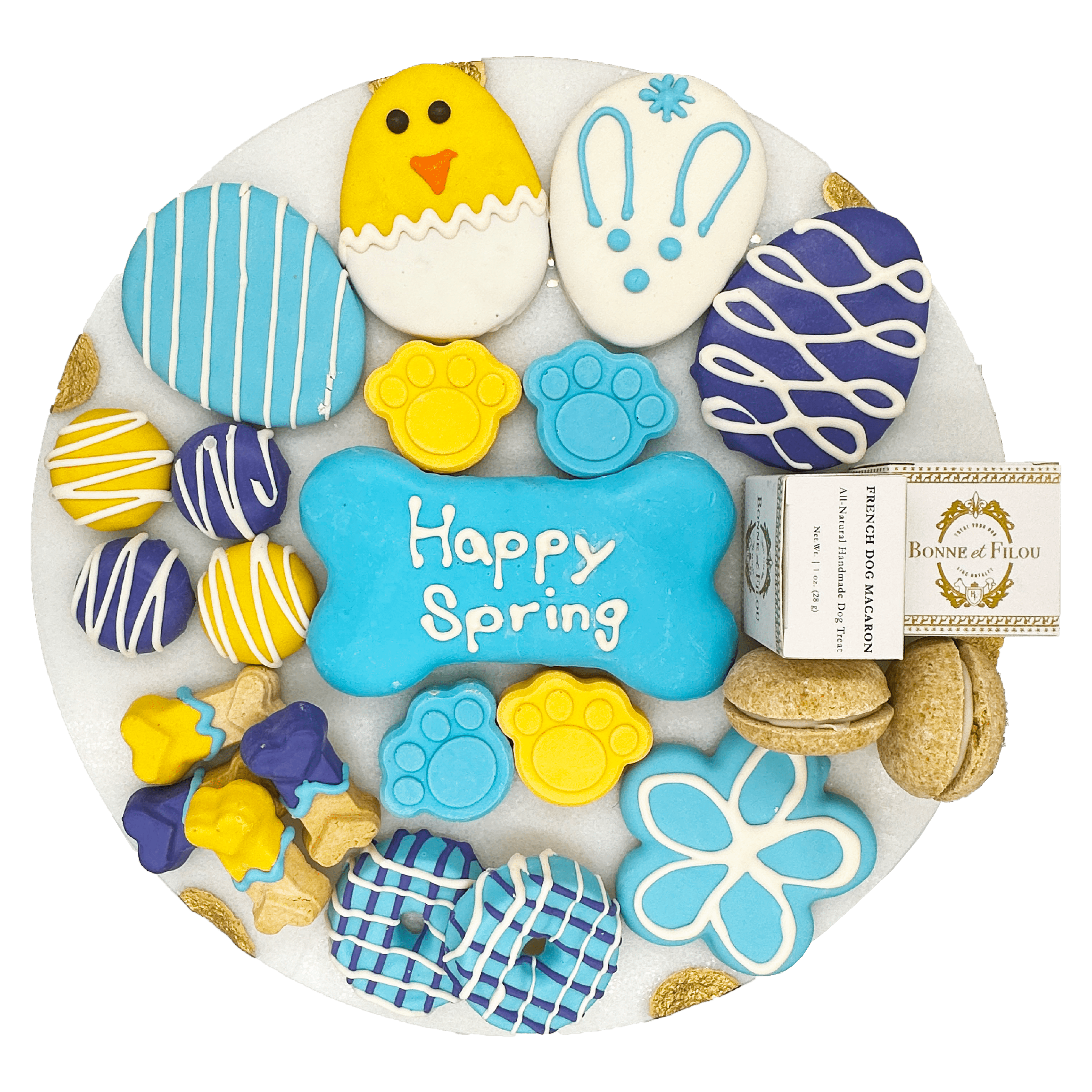 Easter-Spring Themed Dog Treats Gift Box Easter-Spring Themed Dog Treats Gift Box