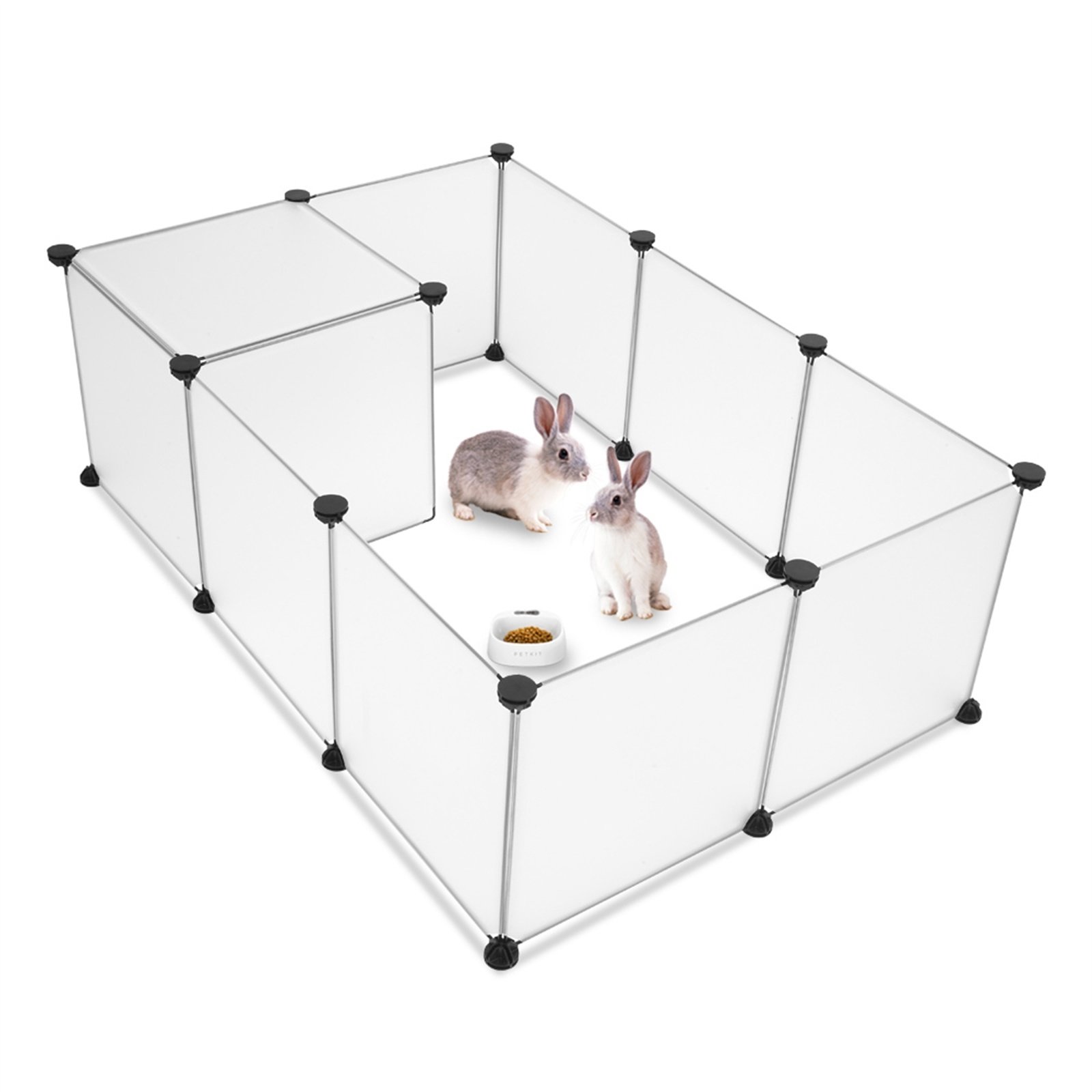 Pet Playpen, Portable Large Plastic Yard Fence Small Animals, Puppy Kennel Crate Fence Tent RT Pet Playpen, Portable Large Plastic Yard Fence Small Animals, Puppy Kennel Crate Fence Tent RT