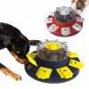 Smart Dog Bowl Rotating Food Dispenser Dog Toy