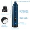 Professional Dog Cordless Nail Grinder Trimmer 2 Speeds Quiet USB Rechargeable