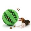 Dog Toy Interactive Rubber Balls Pet Dog Puppy Chew Toys Ball Teeth Chew Toys Tooth Cleaning Food Balls