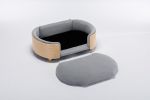 Light Grey Scandinavian style Elevated Dog Bed