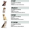 Elevated Dog Bed - 36x29.75-Inch Portable Bed with Non-Slip Feet - Dogs up to 80lbs