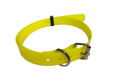 Pet Dog Collar For Dogs (Color: Yellow)