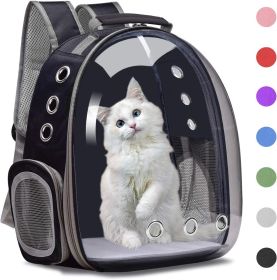 Backpack Carrier Bubble Bag; Small Dog Backpack Carrier for Small Dogs; Space Capsule Pet Carrier Dog Hiking Backpack Airline ApprovedTravel (Color: Purple)