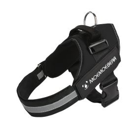 No Pull Pet Harness For Dog Adjustable Soft Padded Large Dog Harness With Easy Control Handle (Color: Blue, size: S)