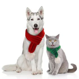 Dog Christmas Scarf (colour: gray, size: L)