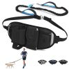 Dog Leash with Waist Bag for Walking Small Medium Large Dogs