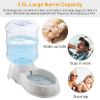 3.5L/1Gal Dog Water Gravity Dispenser Self-Dispensing