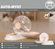 Pet Life 'Auto-Myst' Snail Shaped 2-in-1 Automated Gravity Filtered Water Dispenser Food Bowl
