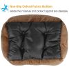 Dog Bed Soft Warm Fleece Cozy Nest Sofa Cushion Mat