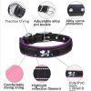 Dog collar; reflective nylon collar; medium and large dog collar