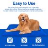 Dog Cooling Mat, Pressure Activated Dog Cooling Pad, No Water Or Refrigeration Needed, Non-Toxic Gel