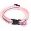 Nylon Collar Reflective With Small Bell For Dog Collar; Adjustable dog collar