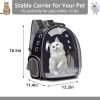 Backpack Carrier Bubble Bag; Small Dog Backpack Carrier for Small Dogs; Space Capsule Pet Carrier Dog Hiking Backpack Airline ApprovedTravel