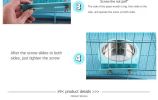 Stainless steel pet bowl hanging bowl tableware overturn proof dog bowl dog bowl feeder