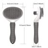 Pet Comb Stainless Steel Needle Dog Hair Removal Floating Hair Cleaning Beauty Skin Care Pet Cleaning Brush