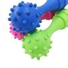 Pet Vocal Toy Dog Molar Rod Interactive Training Dog Toy TPR Environmentally Friendly Bite Resistant Pet Accessories
