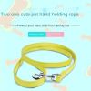 PU Leather Dog Leash Soft Walking Dog Collar Leash Running Training Dog Harness Lead Leash Puppy Pet Small Dog Leash Belt