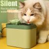 1.5L Auto Dog Water Fountain Filter USB Electric Mute Filtering Drinking Dispenser