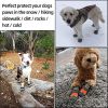 Dog Boots Breathable for Small Medium Large Dogs; Waterproof Anti-Slip Paw Protector for Hot Pavement Winter Snow Hiking