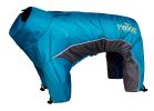 Helios Blizzard Dog Full-Bodied Adjustable Blue/Gray Reflective Dog Jacket