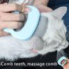 1 PC Pet Dog Massage Comb Shell Comb Grooming Hair Removal Shedding Cleaning Brush Multifunction Pet Grooming Dog Supplies