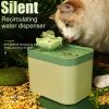 1.5L Auto Dog Water Fountain Filter USB Electric Mute Filtering Drinking Dispenser