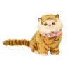 PU Leather Leash Pet Dog Collar Pet Supplies DIY Japanese Bell Collar Bell