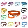 PU Leather Dog Leash Soft Walking Dog Collar Leash Running Training Dog Harness Lead Leash Puppy Pet Small Dog Leash Belt