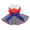 Dog Sailor Girl, Matching Leash Dress