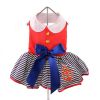 Dog Sailor Girl, Matching Leash Dress